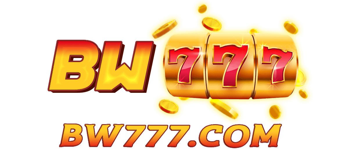 BW77 Casino Logo - Classic Retro Style